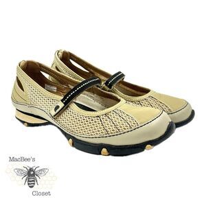 Golfstream Women's Aerify Fashion Sneaker Size 7 Golf Sandals Strap Tan